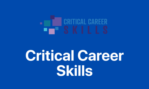 Critical Career Skills