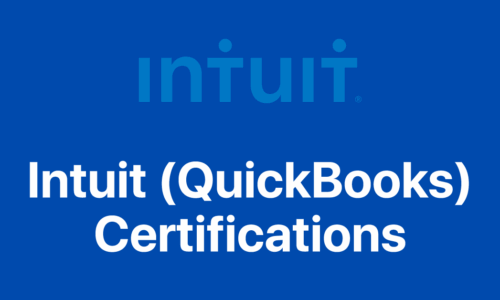 Intuit (QuickBooks) Certifications